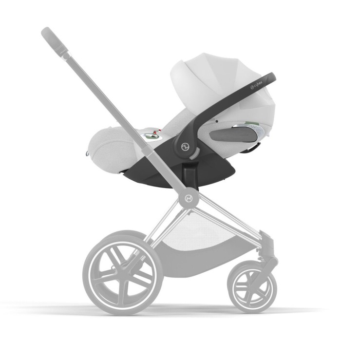 Cybex Priam 3 in 1 City Grey Style Collection chassis Chrome 5.0 car seat Cloud T plus