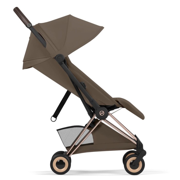 Cybex Coya Style Coconut Brown шасі Rose Gold коляска 2 в 1