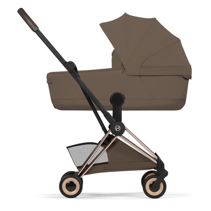 Cybex Coya Style Coconut Brown шасі Rose Gold коляска 2 в 1