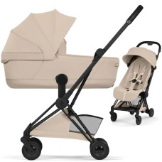 Cybex Coya Style Cozy Beige шасі Matt Black коляска 2 в 1