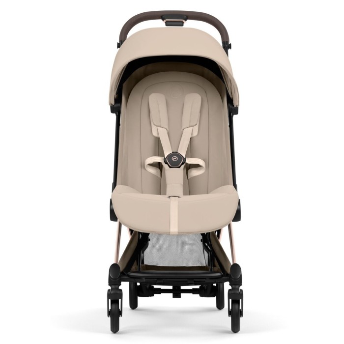 Cybex Coya Style Cozy Beige шасі Rose Gold коляска 2 в 1