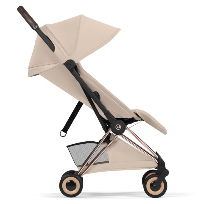 Cybex Coya Style Cozy Beige шасі Rose Gold коляска 2 в 1