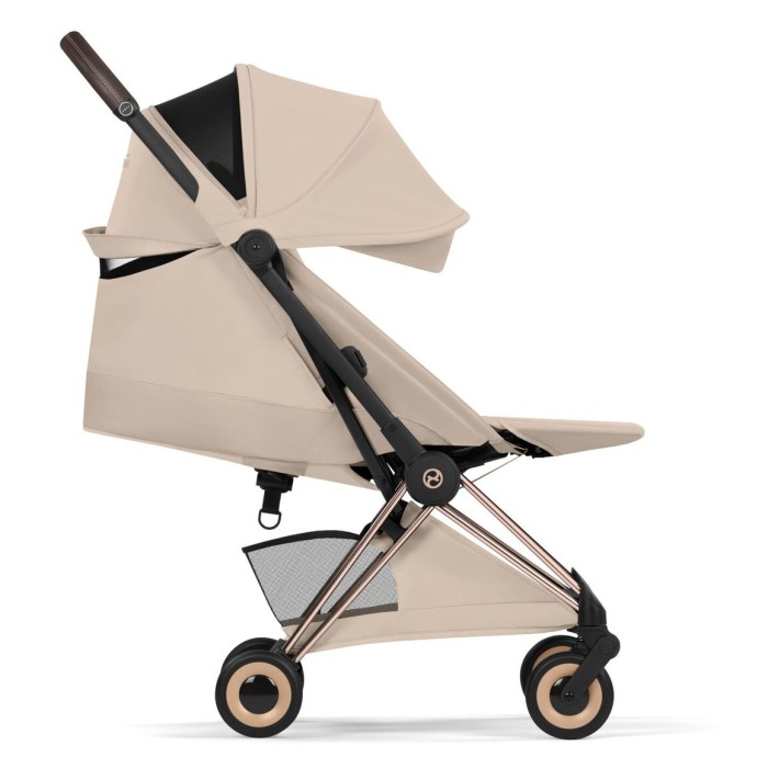 Cybex Coya Style Cozy Beige шасі Rose Gold коляска 2 в 1