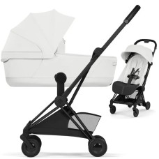 Cybex Coya Style Off White шасі Matt Black коляска 2 в 1
