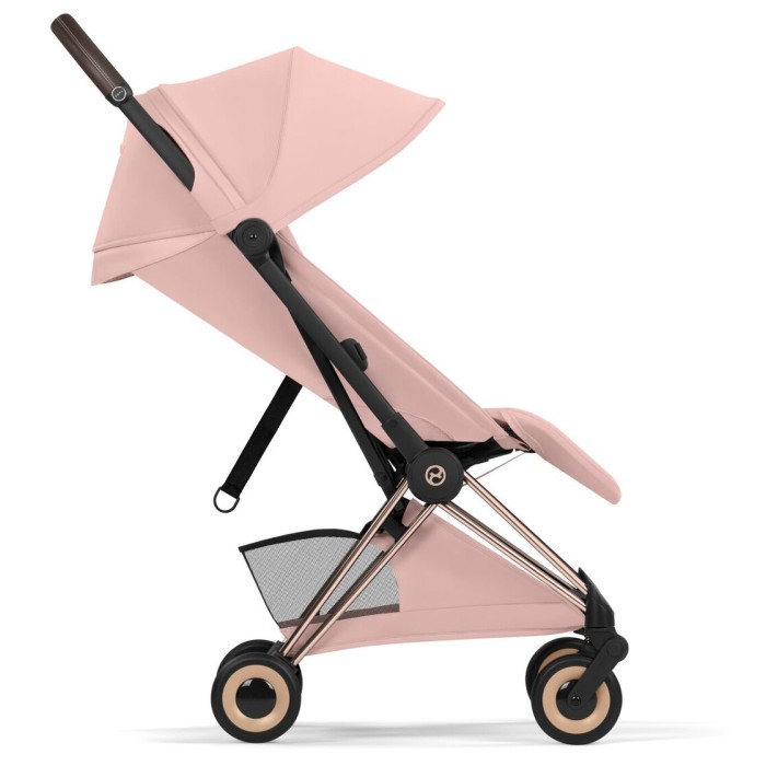 Cybex Coya Style Peach Pink шасі Rose Gold коляска 2 в 1