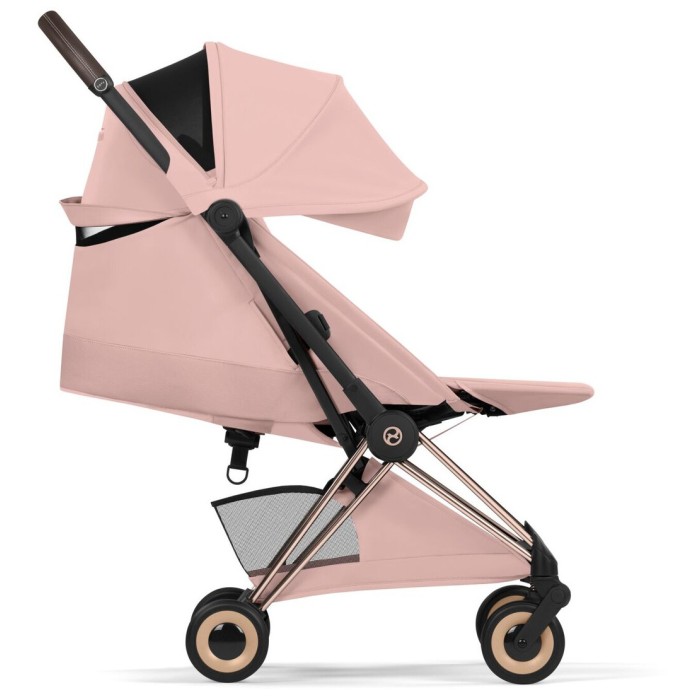 Cybex Coya Style Peach Pink шасі Rose Gold коляска 2 в 1
