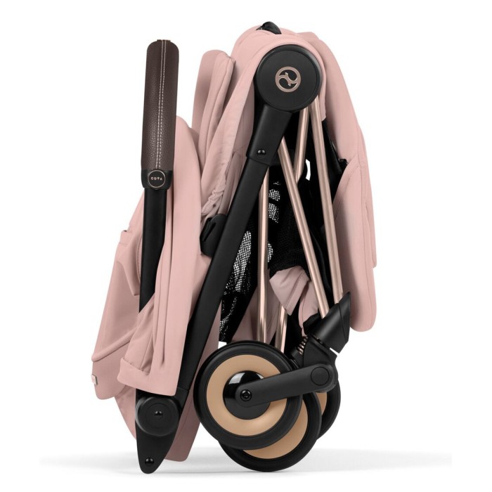 Cybex Coya Style Peach Pink шасі Rose Gold коляска 2 в 1