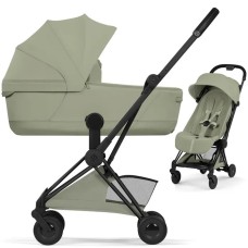 Cybex Coya Style Sage Green шасі Matt Black коляска 2 в 1