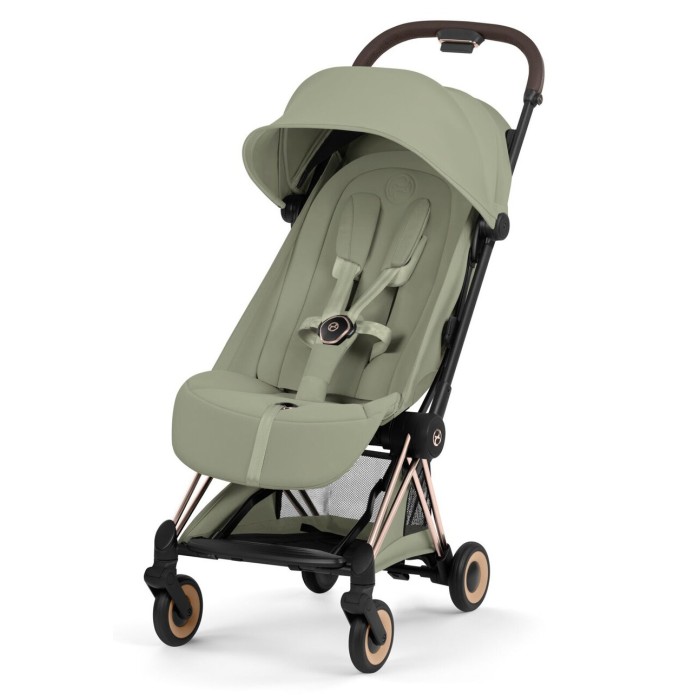 Cybex Coya Style Sage Green шасі Rose Gold коляска 2 в 1