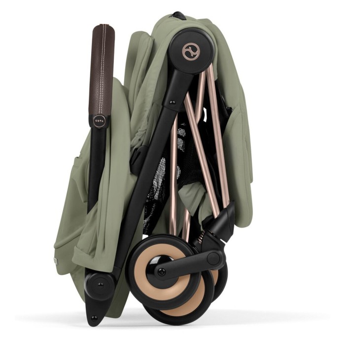 Cybex Coya Style Sage Green шасі Rose Gold коляска 2 в 1