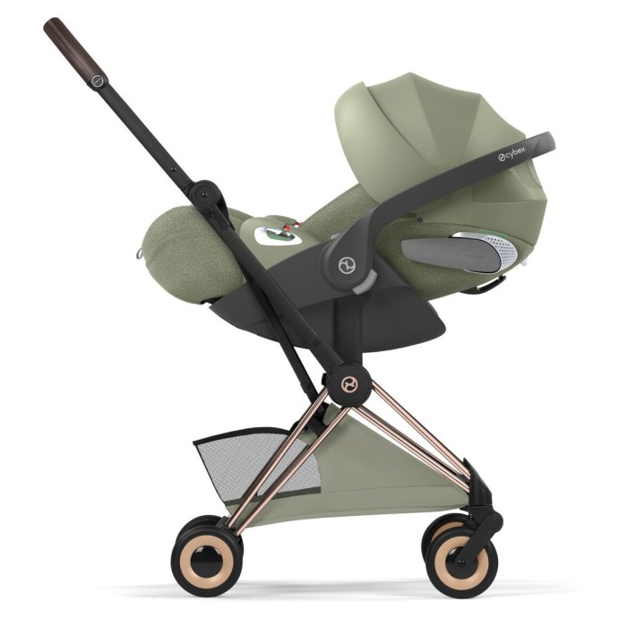 Cybex Coya Style Sage Green шасі Rose Gold коляска 2 в 1