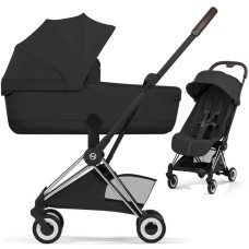 Cybex Coya Style Sepia Black шасі Chrome коляска 2 в 1