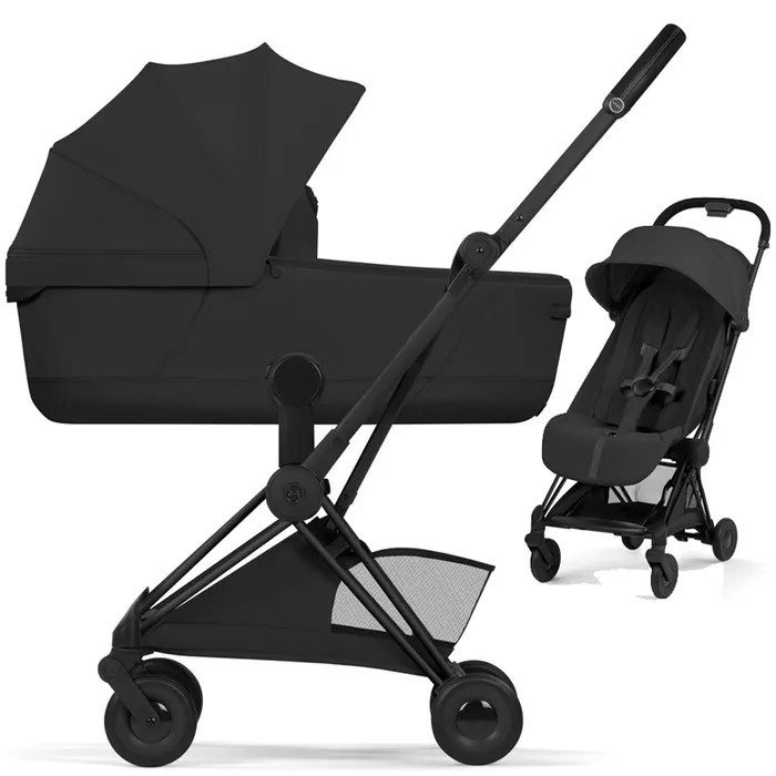 Cybex Coya Style Sepia Black шасі Matt Black коляска 2 в 1