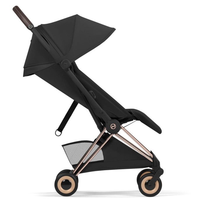 Cybex Coya Style Sepia Black шасі Rose Gold коляска 2 в 1