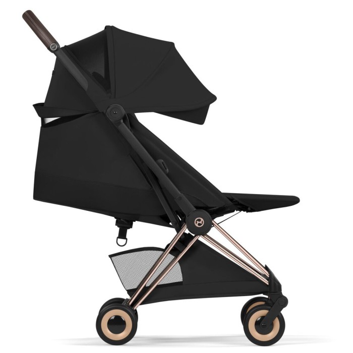 Cybex Coya Style Sepia Black шасі Rose Gold коляска 2 в 1