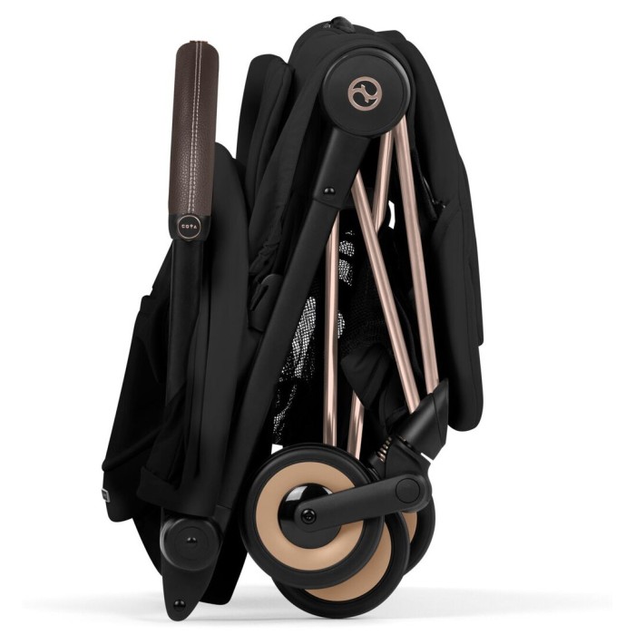 Cybex Coya Style Sepia Black шасі Rose Gold коляска 2 в 1
