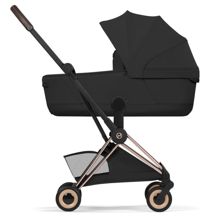 Cybex Coya Style Sepia Black шасі Rose Gold коляска 2 в 1