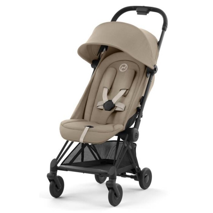 Cybex Coya Cozy Beige шасі matt black прогулянкова коляска