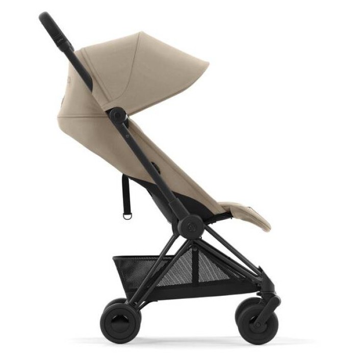 Cybex Coya Cozy Beige шасі matt black прогулянкова коляска