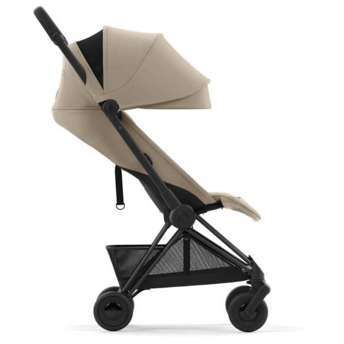 Cybex Coya Cozy Beige шасі matt black прогулянкова коляска