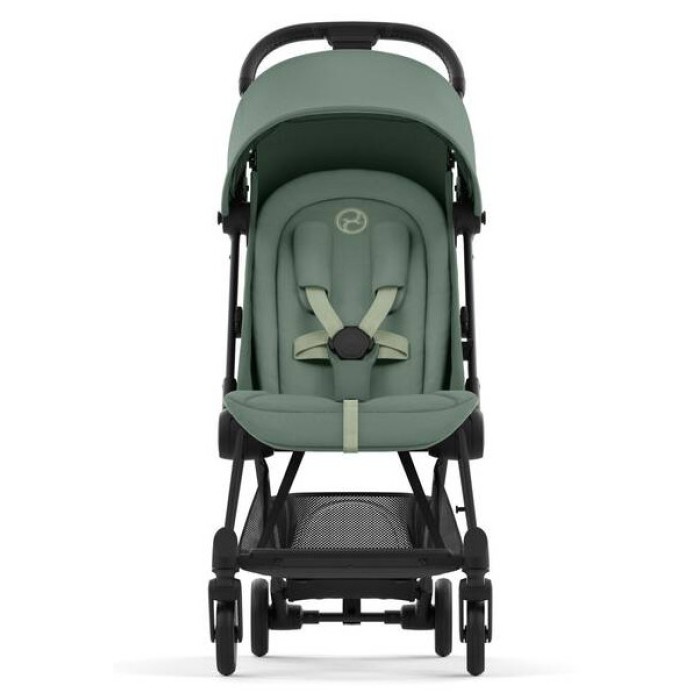 Cybex Coya Leaf Green frame matt black stroller