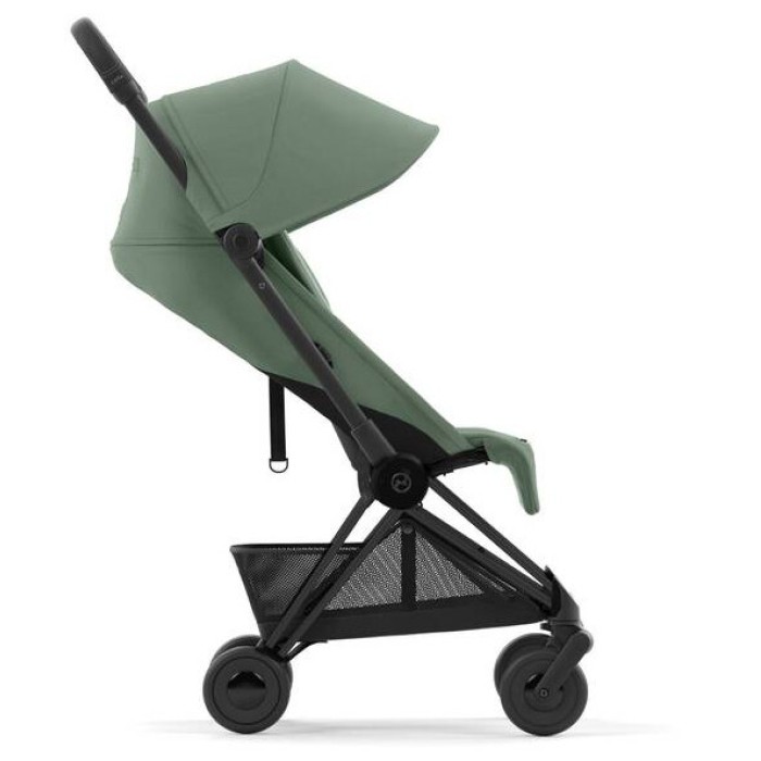 Cybex Coya Leaf Green frame matt black stroller
