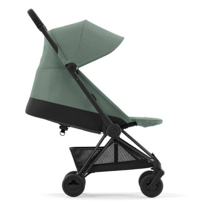 Cybex Coya Leaf Green frame matt black stroller