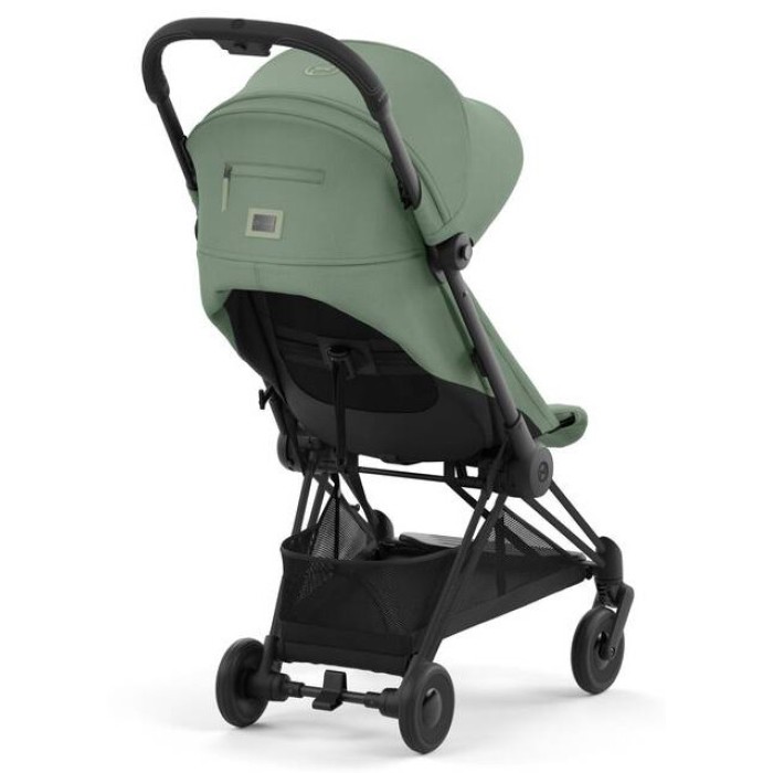 Cybex Coya Leaf Green frame matt black stroller