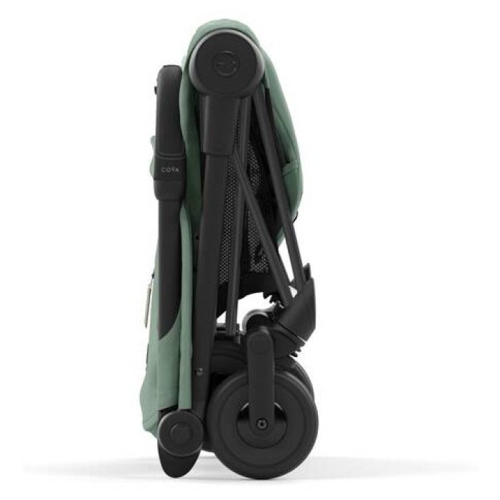 Cybex Coya Leaf Green frame matt black stroller