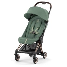 Cybex Coya Leaf Green шасі rosegold прогулянкова коляска