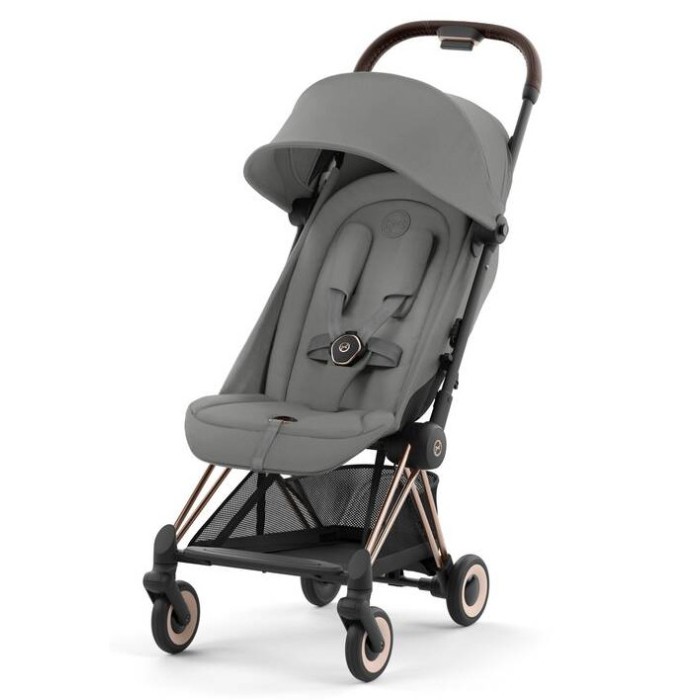 Cybex Coya Mirage Grey frame rosegold stroller