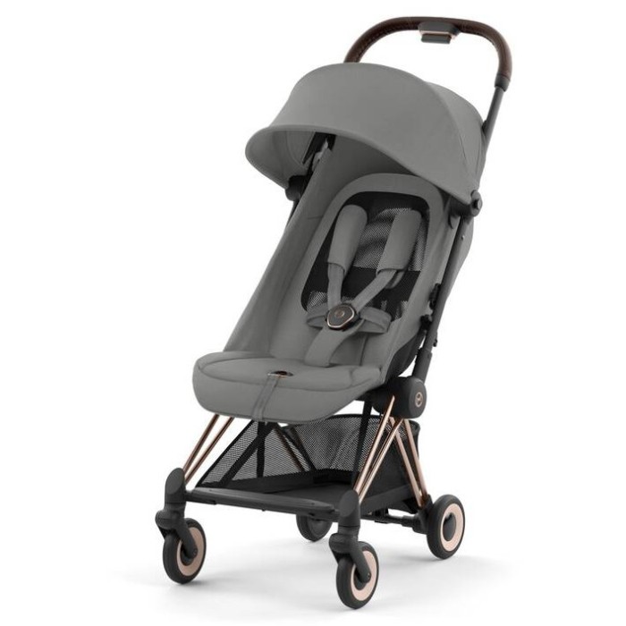 Cybex Coya Mirage Grey frame rosegold stroller