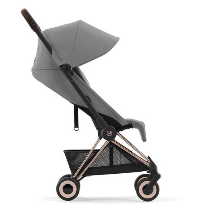 Cybex Coya Mirage Grey frame rosegold stroller