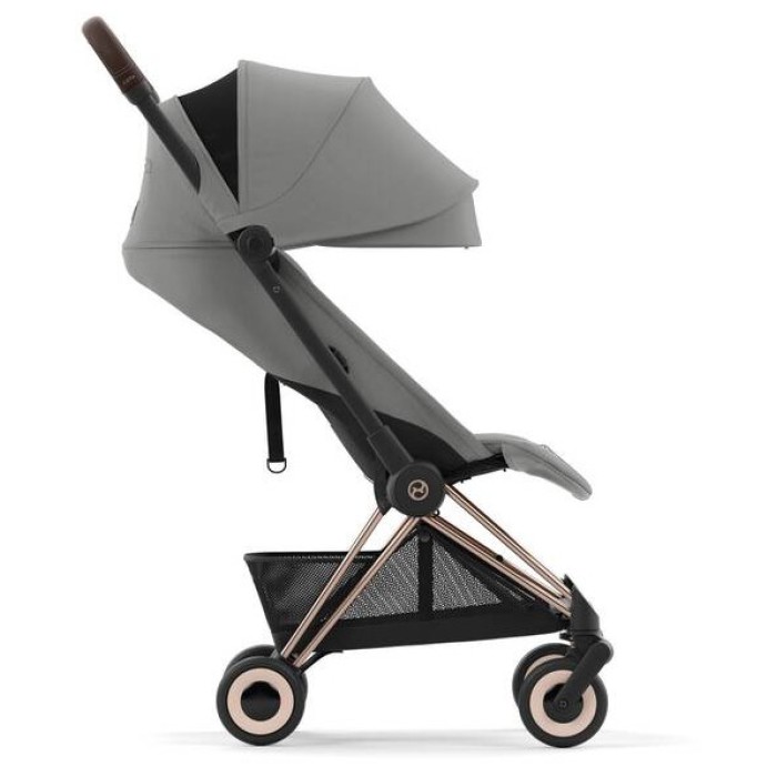 Cybex Coya Mirage Grey frame rosegold stroller