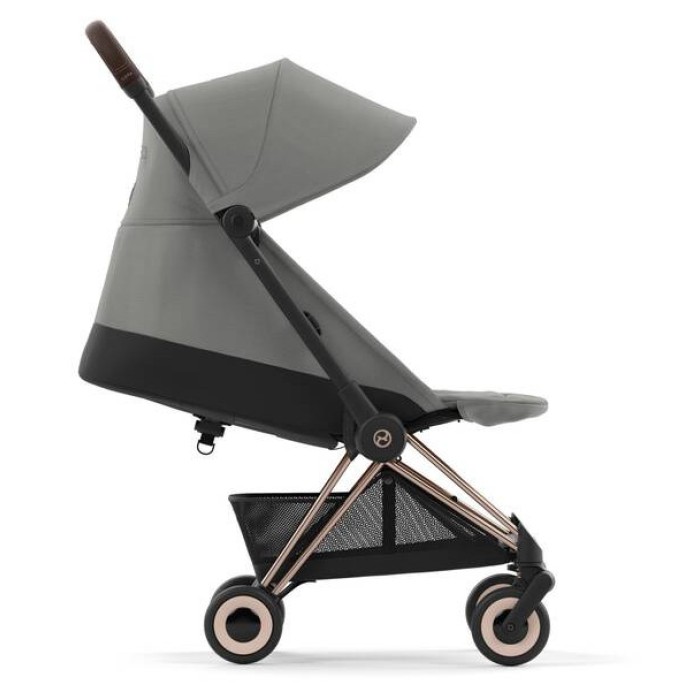 Cybex Coya Mirage Grey frame rosegold stroller