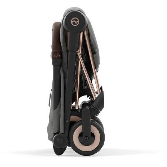 Cybex Coya Mirage Grey frame rosegold stroller