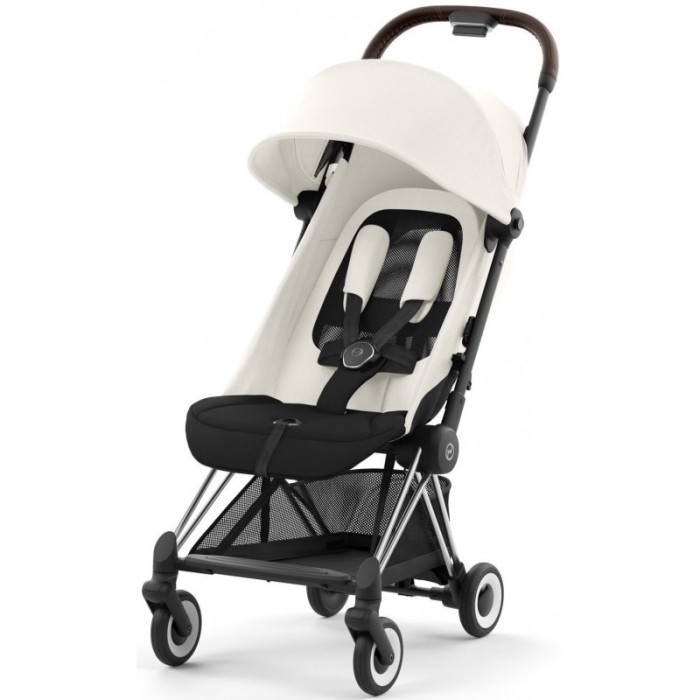 Cybex Coya Off White frame matt black stroller