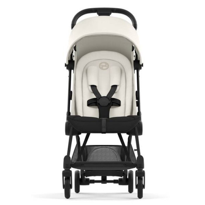 Cybex Coya Off White шасі matt black прогулянкова коляска