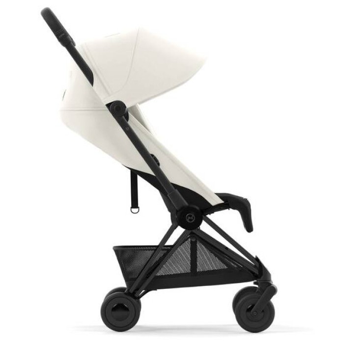 Cybex Coya Off White шасі matt black прогулянкова коляска
