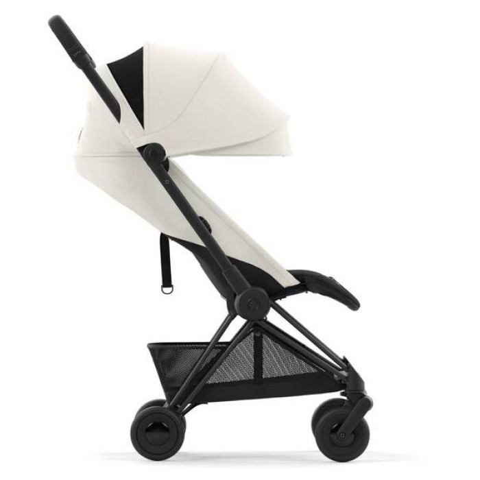 Cybex Coya Off White шасі matt black прогулянкова коляска