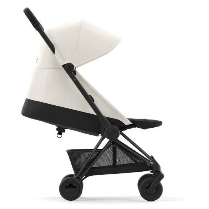 Cybex Coya Off White шасі matt black прогулянкова коляска