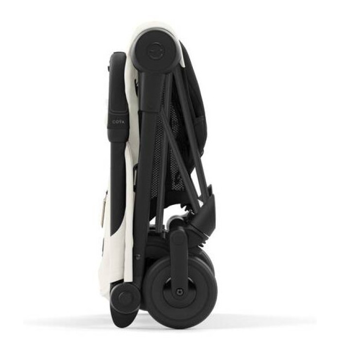 Cybex Coya Off White шасі matt black прогулянкова коляска