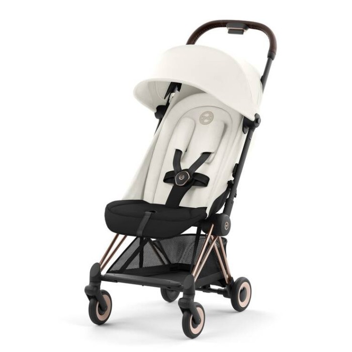 Cybex Coya Off White frame rosegold stroller