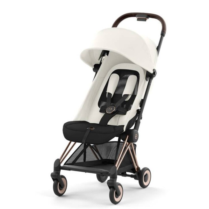 Cybex Coya Off White frame rosegold stroller