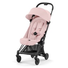 Cybex Coya Peach Pink шасі matt black прогулянкова коляска