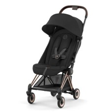 Cybex Coya Sepia Black шасі rosegold прогулянкова коляска