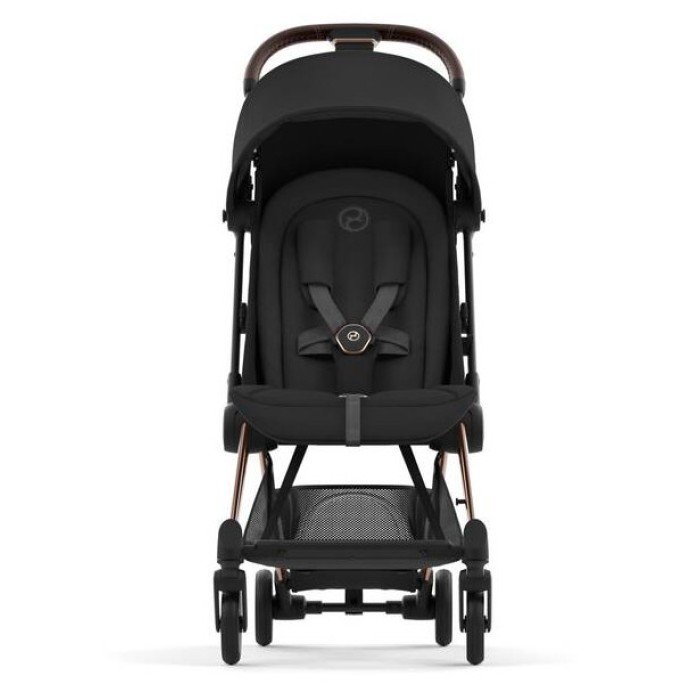 Cybex Coya Sepia Black frame rosegold stroller