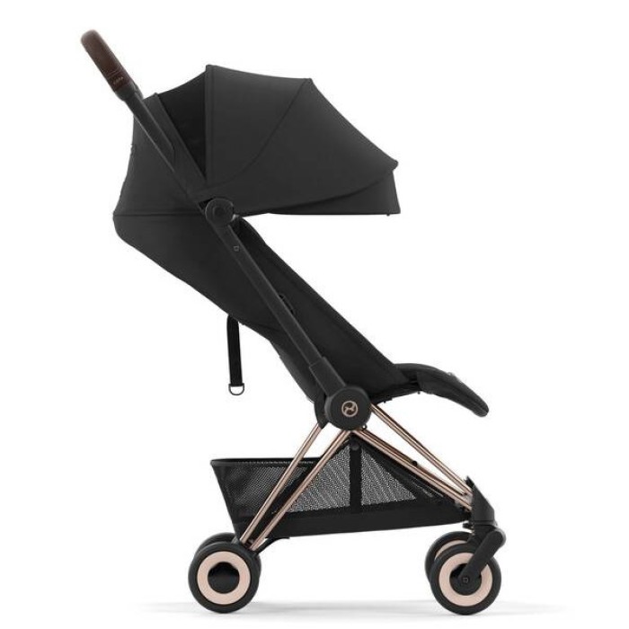Cybex Coya Sepia Black frame rosegold stroller