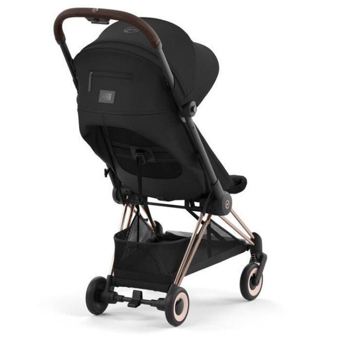 Cybex Coya Sepia Black frame rosegold stroller