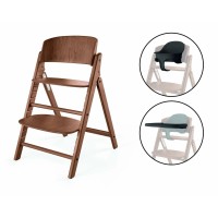 Cybex Click & Fold all natural dark стільчик для годування 3 в 1